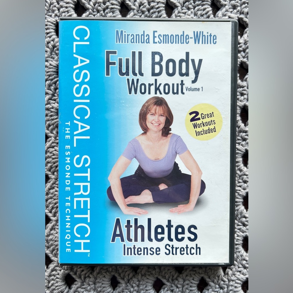 Classical Stretch Full Body & Athletes Stretch Workout DVD (2-in-1) EUC